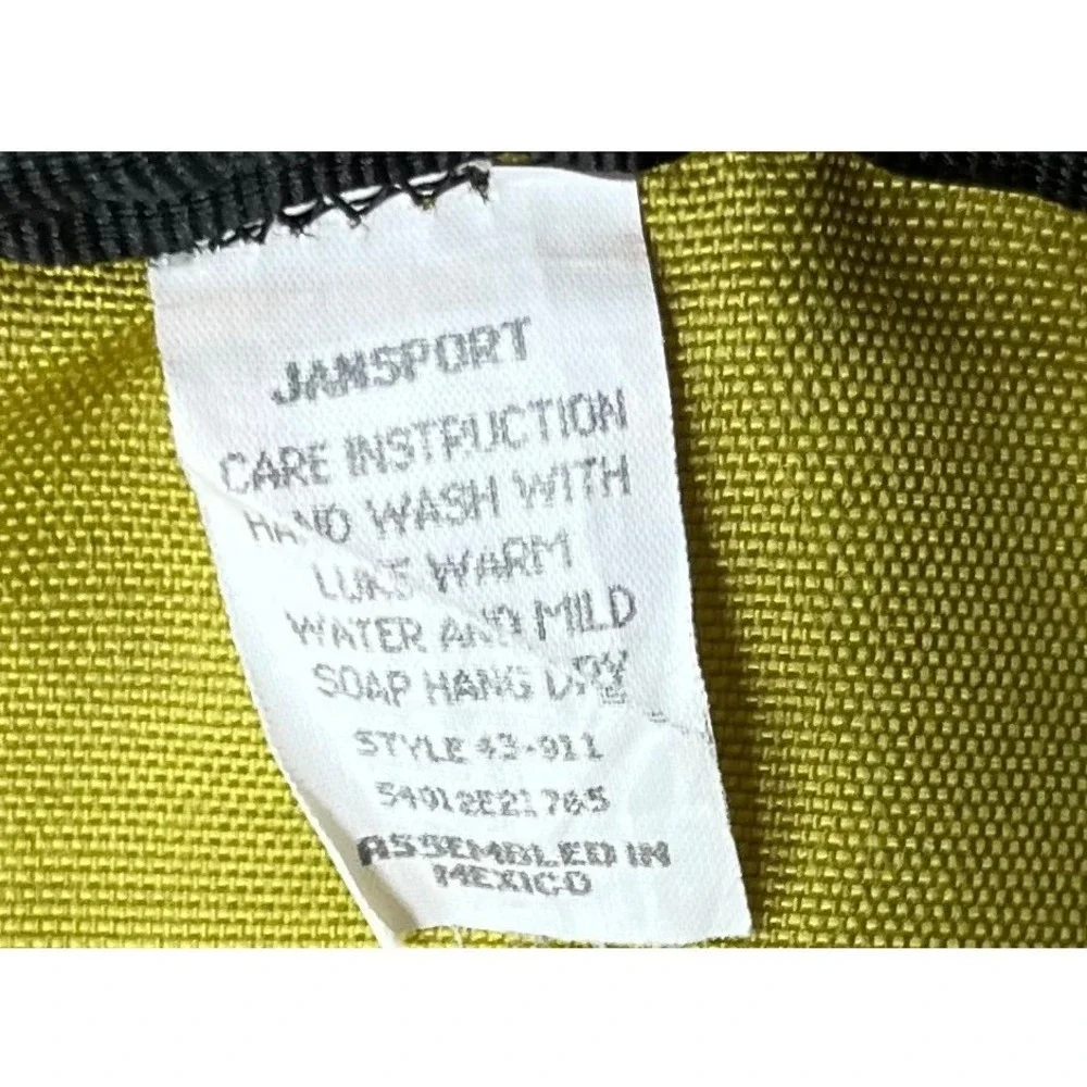 JanSport Half Pint Mini Backpack Chartreuse Lime Green Nylon Daypack 43-911